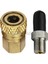 Kadın 1-8 Bspp Stili Hızlı Bağlantılı M10 x B Npt Dolum Fiti Kadın Erkek Ayrılabilir Kuplaj 8mm (Yurt Dışından) 5