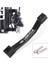 Siyah 180MM Tarzı Bisiklet Disk Fren Adaptörü, Posta Çatal Montajından mm Rotor Mtb Yol Dağ Bisikleti Disk Fren Adaptörü Parçaları Için (Yurt Dışından) 1