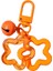 Şeker Renkli Akrilik Pentagram Anahtarlık Yıldız Çan Charms Anahtarlık Kulaklık Kılıfı Çanta Cüzdan Dekor Aksesuarları Çocuk Kız (Yurt Dışından) 1