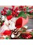 Yeni 40 Cmpe Süslemeleri Çam Kozalağı Kırmızı Meyve Noel Bez Çiçek Duvar Asılı Kapı Asılı Noel Çelenk (Yurt Dışından) 4