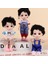 6 Adet/takım 6 Inç Karikatür Plastik Simülasyon Bebek Ortak Hareketli Canlı Bebek Çocuk Oyuncak (Yurt Dışından) 3