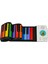 PM49 49-Key Taşınabilir Katlanır Piyano Gökkuşağı Renkli Çocuk Acemi Roll-Up Klavye Müzik Aleti Oyuncak (Yurt Dışından) 1