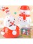 YH8331 Noel Küçük Kardan Adam Figürleri Oyuncaklar Mini Tumbler Daruma Noel Oyuncakları Masaüstü Dekorasyon Için Set (Yurt Dışından) 2