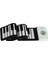 PM49 49 Tuşlu Taşınabilir Katlanır Piyano Çocuk Acemi Roll-Up Klavye Müzik Aleti Oyuncak (Yurt Dışından) 1