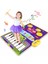 CP5929 Erken Eğitici Oyuncak Yürümeye Başlayan Çocuk Piyano Klavye Davul Oyun Mat Müzik Battaniye Bebek GIFT-5929-3/YEŞIL (Yurt Dışından) 1