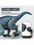 YT6699 2.4g Rc Yürüyüş Dinozor Robot Oyuncak Uzaktan Kumanda LED Işık Müzik Emülasyon Hayvan Çocuk Oyuncak-Kahverengi/sarı (Yurt Dışından) 5