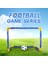 Çocuk Taşınabilir Futbol Kale Seti Kapalı Dayanıklı Futbol Oyun Seti 44CM (Yurt Dışından) 5