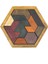 Ahşap Tangram Yapboz Seti Geometrik Şekil Çocuk Eğitici Oyuncaklar (Yurt Dışından) 1