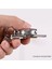 Sıkıştırılmış Kolye Gyro Spinner Kolye Anahtarlık Metal Iplik Jiroskop Serin Fidget Oyuncak-Paslanmaz Çelik Spiral Desen (Yurt Dışından) 4