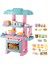 AL18045 Çocuk Kız Playset Oyuncak Seti Mini Plastik Oyun Tencere Tavalar Su Isıtıcısı Soba Mutfak Soba Gıda-Rastgele Renk (Yurt Dışından) 1
