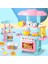 AL18045 Çocuk Kız Playset Oyuncak Seti Mini Plastik Oyun Tencere Tavalar Su Isıtıcısı Soba Mutfak Soba Gıda-Rastgele Renk (Yurt Dışından) 5