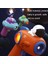 Karikatür Astronot Uzay Oyuncak Plastik Projelendirme Tabanca Çocuk Oyunu Toy-06-Alien ve Uçan Daire (Yurt Dışından) 4