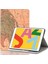 iPad 10.2 / 10.5 Için Harita Dokusu Yatay Çevirme Deri Kılıf, Tutucu, Kart Yuvaları ve Cüzdan, Rastgele Doku Çeşitliliği (Yurt Dışından) 1
