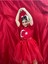 Kız Çocuk Ay Yıldız Alt Üst Takım 23 Nisan Gösteri Kıyafeti 2