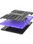 iPad 10.2 Için Tutuculu Lastik Dokusu Tpu + Pc Darbeye Dayanıklı Kılıf (Yurt Dışından) 5
