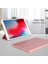 iPad 10.2 Inç 2019 Için 3 Katlı Pu + Tpu Mat Yumuşak Kılıf (Yurt Dışından) 5