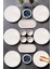 14 Parça 6 Kişilik Stackable Beyaz Inci Kahvaltı Takımı - Lüx Kahvaltılık Sunum Seti 2