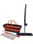 Kendinden Sıkmalı Katlanır- Tekerli Kovalı Mop Seti Yedek BEZLİ360° BAŞLIK=11.5X41CM- SAP:130CM (3791) 1