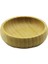 Tekli - Mini=8.5cm Ahşap Bambu Çerezlik - Lokumluk Kase (3791) 1