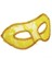 Dantel Tül Malzemeden Imal Sarı Renk Balo Parti Maskesi Venedik (4172) 2