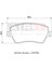 Balata Renault Clio Iıı (05-) Modus (04-) Dacıa Duster (10-) Logan (07-) Lodgy (12-) Mercedes Citan (12-) 14' Nissan Micra Iıı Micra C+C (05-) Note (06-) Ön 1