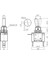 Toggle Switch 1-0 Kırmızı Ledli Metal Anahtar 3 Pin 12V Toggle Switch 4