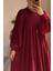 Asya Robalı Elbise - Bordo 1