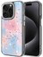 Apple iPhone 15 Pro Uyumlu Simli Desenli Parlak Zore Task KAPAK-MAVI-8680436733523-TA96755-TCHS 1