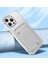 Apple iPhone 14 Pro Max Kılıf Kartlıklı Şeffaf Zore Setra Clear Silikon KAPAK-RENKSIZ-8680436601570- 2
