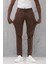 Beli Lastikli ve Iplikli Rayon Kumaş Regular Fit Likralı Jogger Pantolon 2