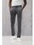 Beli Lastikli ve Iplikli Rayon Kumaş Regular Fit Likralı Jogger Pantolon 1