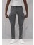 Beli Lastikli ve Iplikli Rayon Kumaş Regular Fit Likralı Jogger Pantolon 3