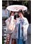 82CM İpek Kumaş Şemsiye Fan Tel Cosplay Hanfu Yağlı Kağıt Şemsiye Antik Çin Tarzı Klisal Çin Japon Tarzı (Yurt Dışından) 1