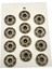 30 mm Çıt Çıt 12 Adet ( Antik) 4