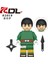 Naruto Yapı Taşları Minifigure Küçük Parçacık Takılabilir Bebek Oyuncak Çantası (Yurt Dışından) 1