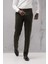Regular Fit Düz Kalın Kışlık Gabardin Yan Cepli Pantolon 1