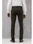 Regular Fit Düz Kalın Kışlık Gabardin Yan Cepli Pantolon 4