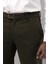 Regular Fit Düz Kalın Kışlık Gabardin Yan Cepli Pantolon 5