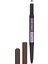 Express Brow Satin Duo Çift Taraflı Kaş Kalemi - 04 Koyu Ton 1