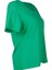 Oversize V Yaka Kadın T-Shirt - Minimalist Stil 2