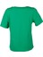 Oversize V Yaka Kadın T-Shirt - Minimalist Stil 3