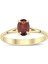 Garnet Oval Tektaş Yüzük 1