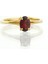 Garnet Oval Tektaş Yüzük 2