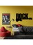 Rock'n Roll Temalı Ahşap Duvar Tablosu 1