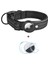 Airtag Bluetooth Tracker Tutucu Kılıf Yansıtıcı Pu Deri Pet Köpek Yaka (Yurt Dışından) 1