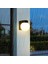 2 Adet 12 Watt Modern Tasarım Iç ve Dış Mekan, Bahçe, Balkon Banyo Apliği Günışığı 3000K LED Armatür 2