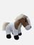 Peluş Sesli Alaca At - 40CM 1