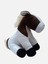 Peluş Sesli Alaca At - 40CM 3