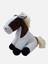 Peluş Sesli Alaca At - 40CM 4
