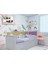 Mdf Bohem Pembe 90 x 190 Yavrulu Kapitoneli Karyola 1